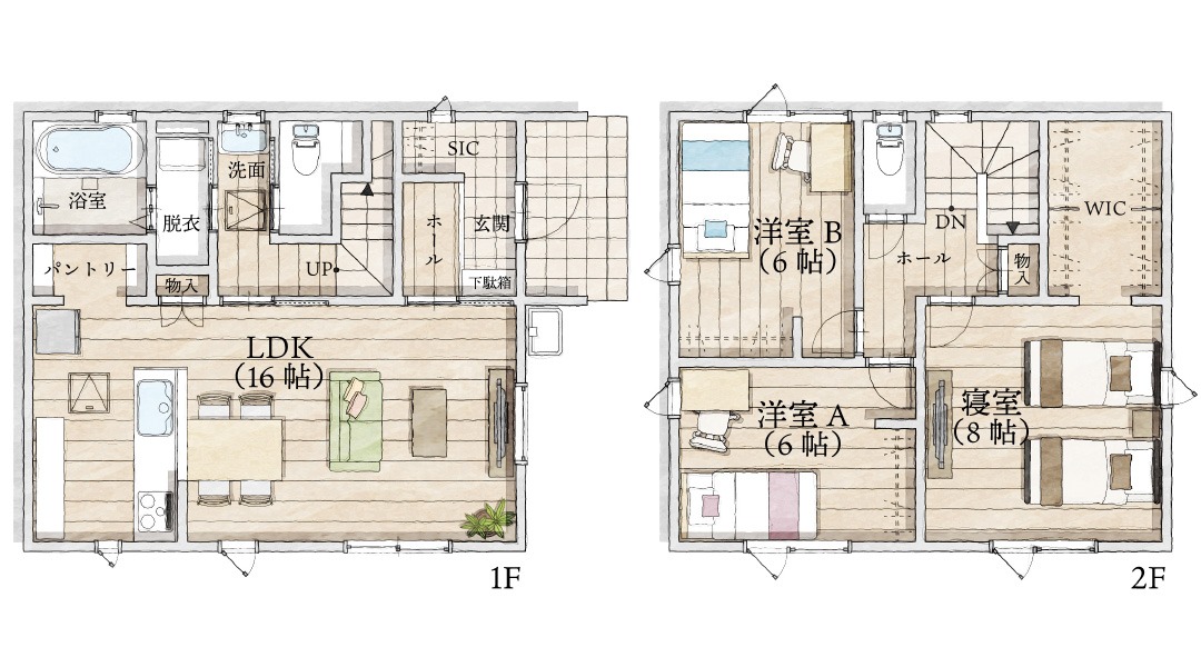 ヨーク東間取り_B棟