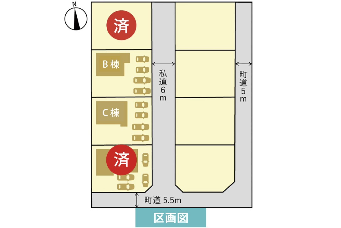 ヨーク東区画図